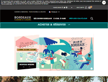 Tablet Screenshot of bordeaux-tourisme.com